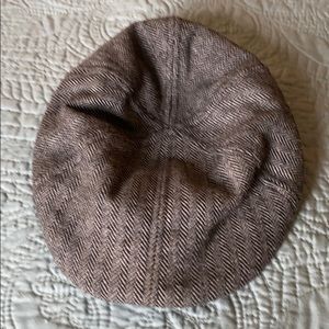 Wool weatherproof cabby hat